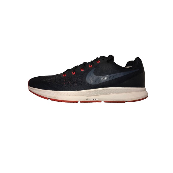 Nike Air Zoom Pegasus 34 Mens 14 Black Red Running Shoes 880555-014 Excellent main image 8